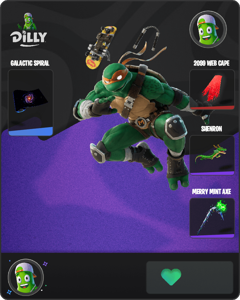 Michelangelo Fortnite combo