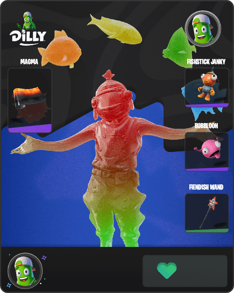 Gummy Fishstick Fortnite combo
