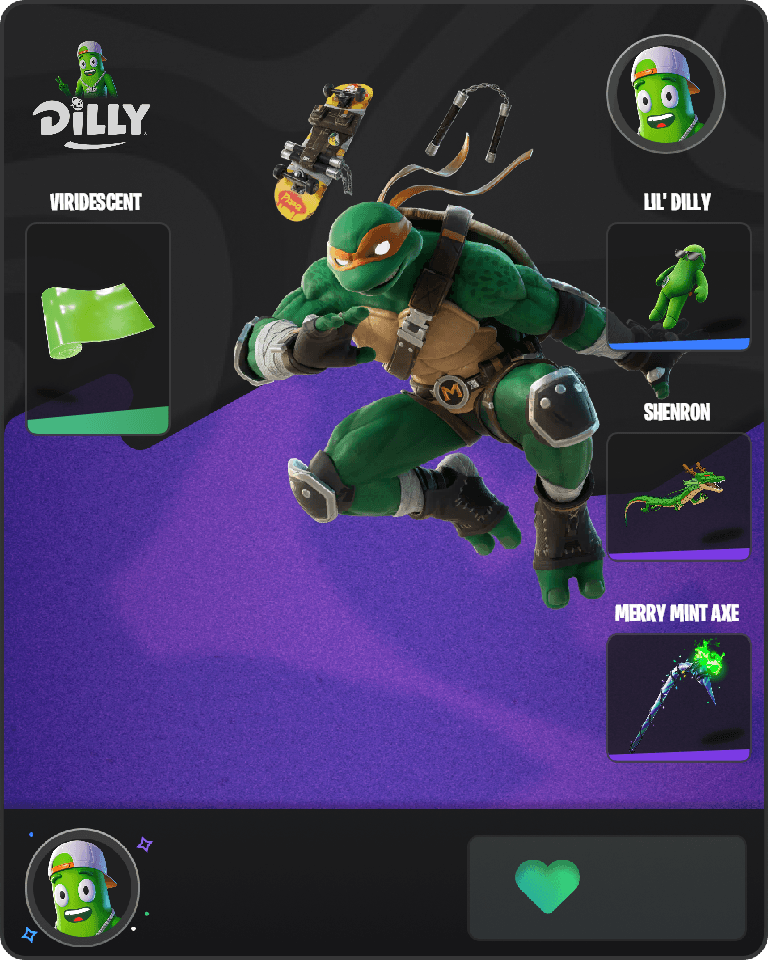 Michelangelo Fortnite combo