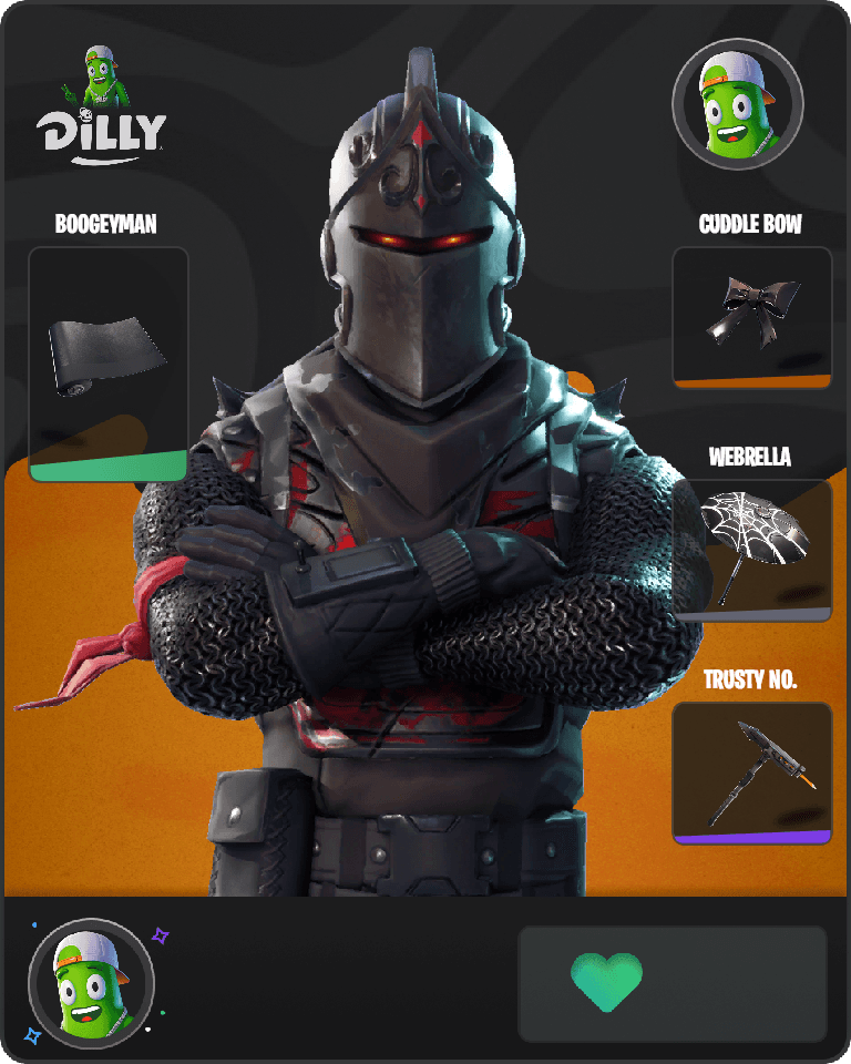Black Knight Fortnite combo