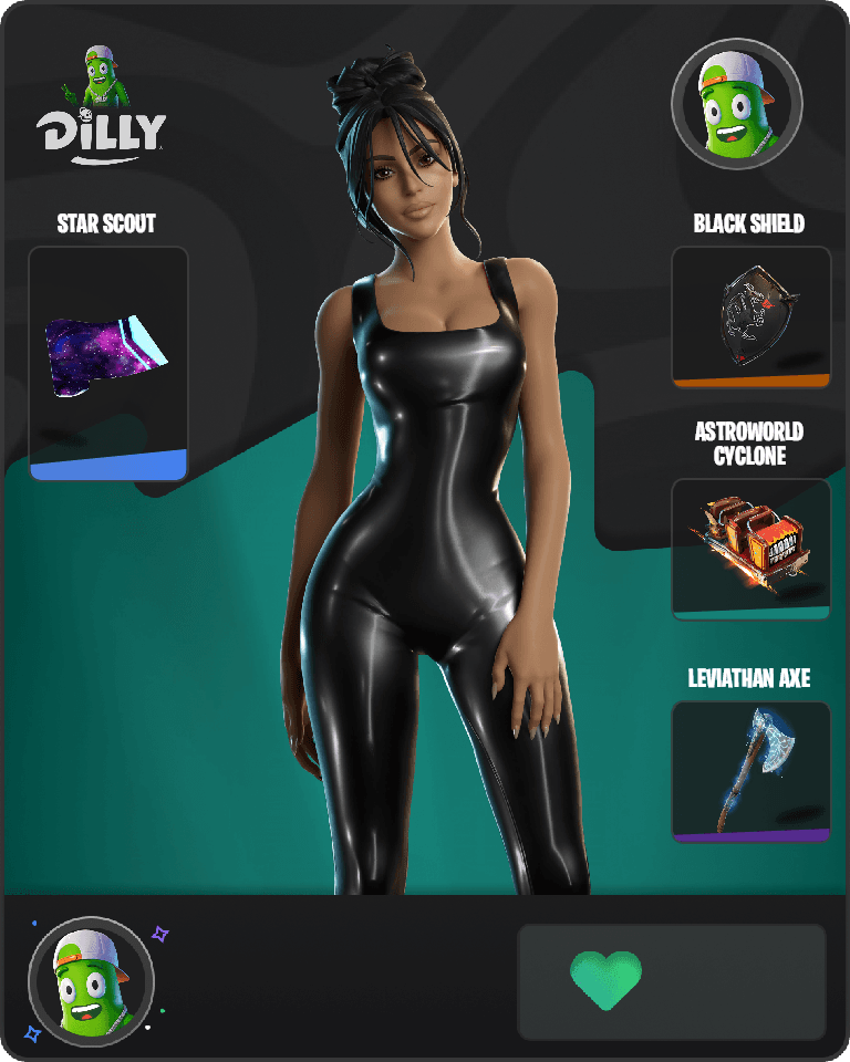 Iconic Kim Kardashian Fortnite combo