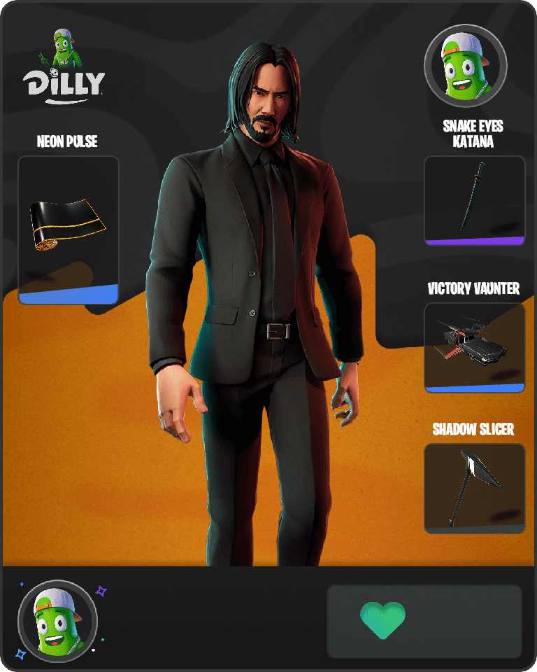 John Wick Fortnite combo