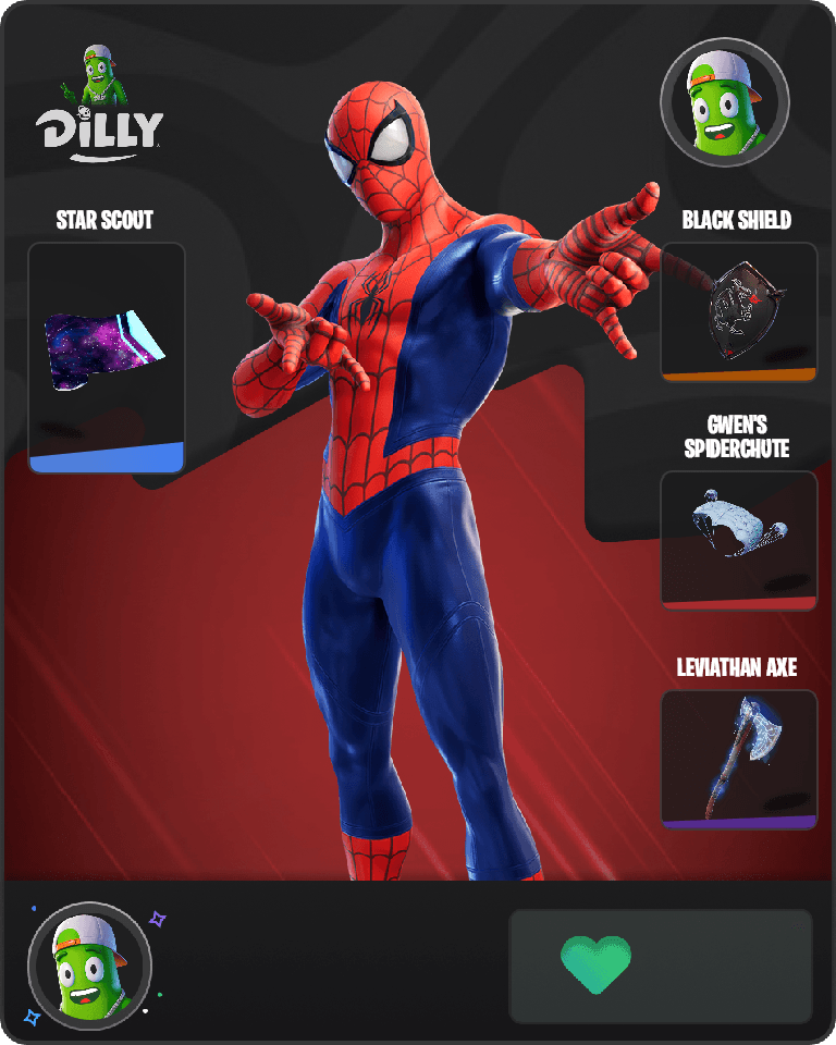Spider-Man Fortnite combo