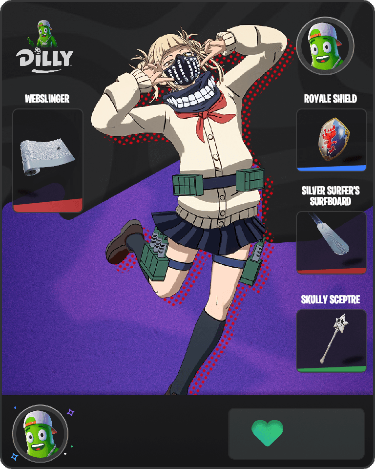 Himiko Toga Fortnite combo