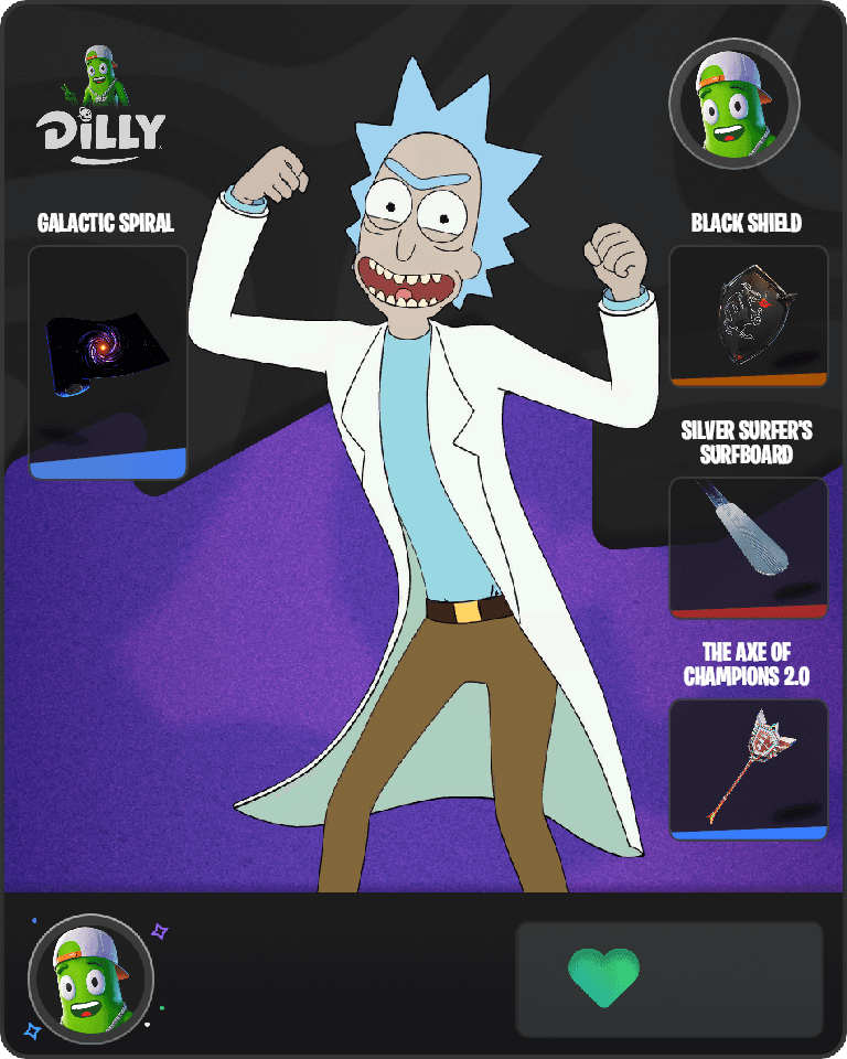 Rick Sanchez Fortnite combo
