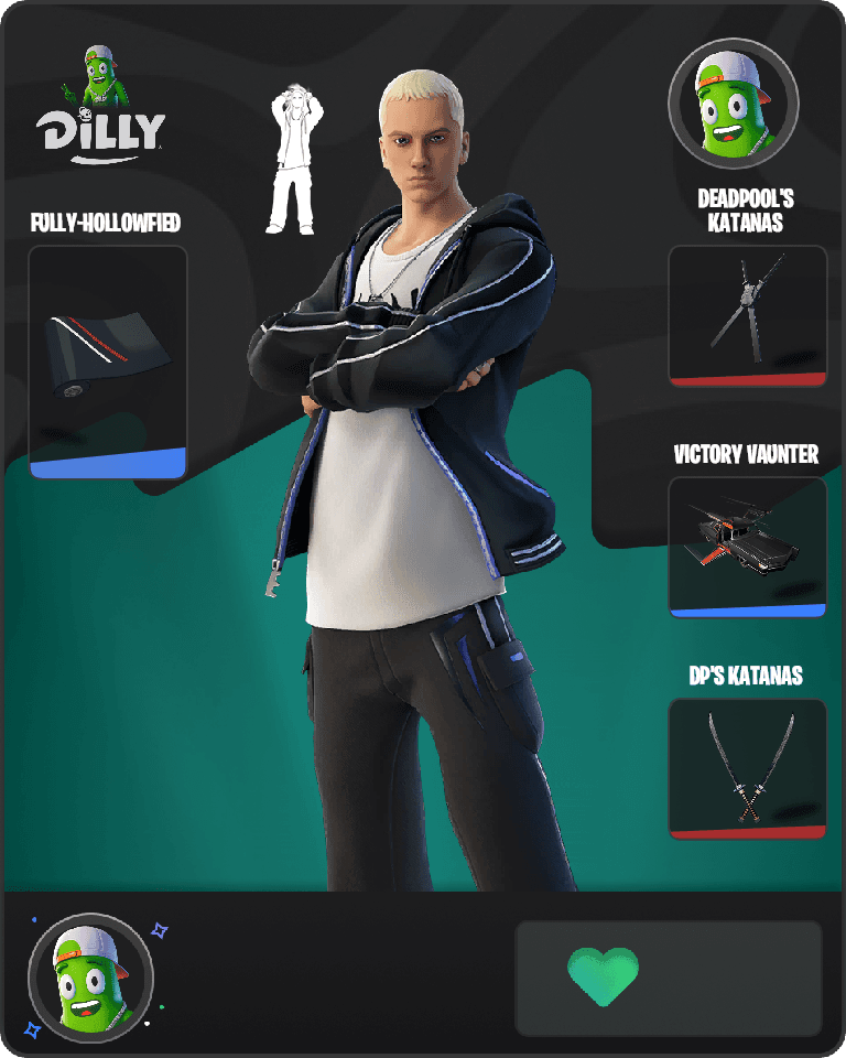 Slim Shady Fortnite combo
