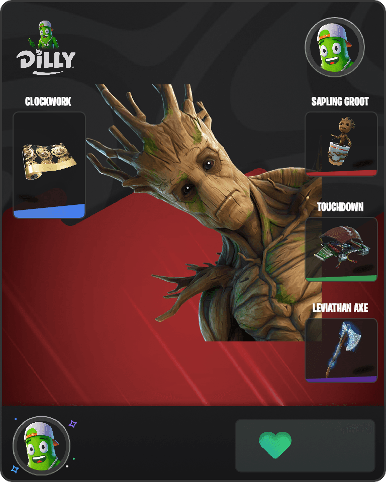 Groot Fortnite combo