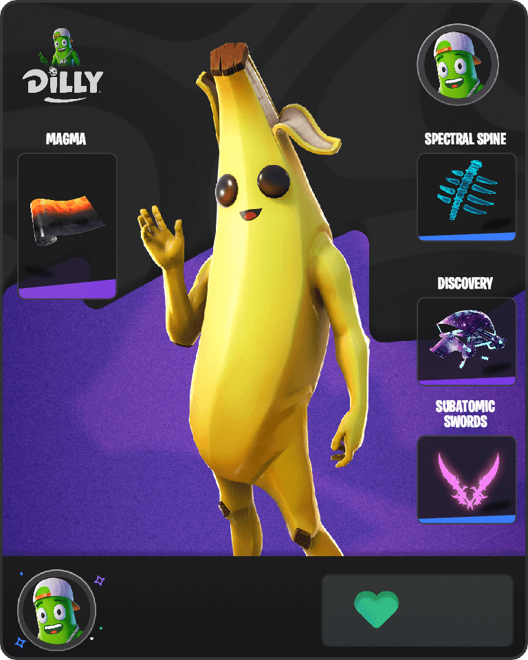 Peely Fortnite combo