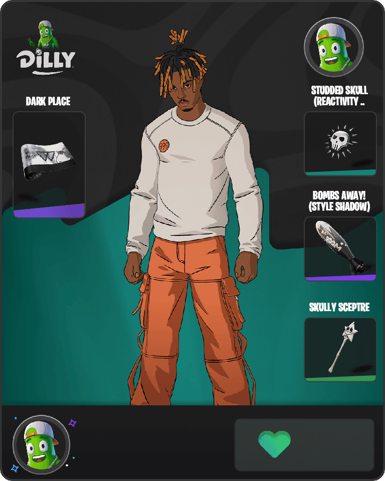 Slayer Juice WRLD Fortnite combo