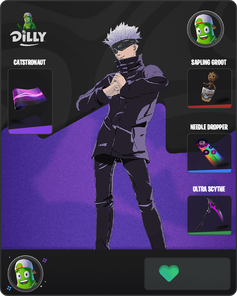 Satoru Gojo Fortnite combo