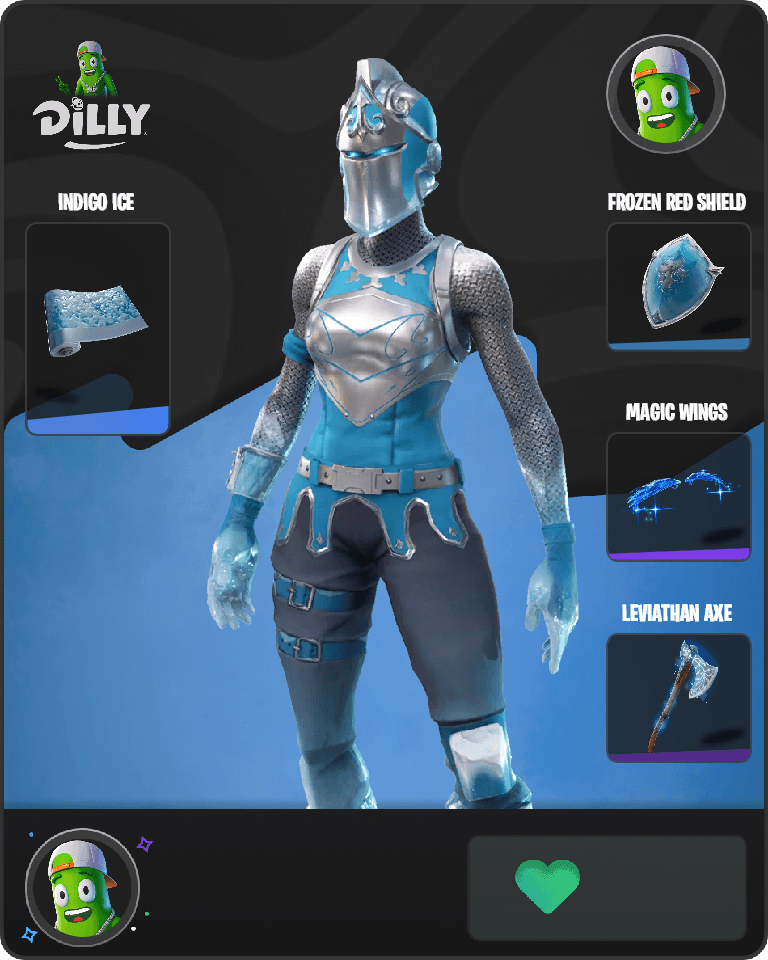 Frozen Red Knight Fortnite combo