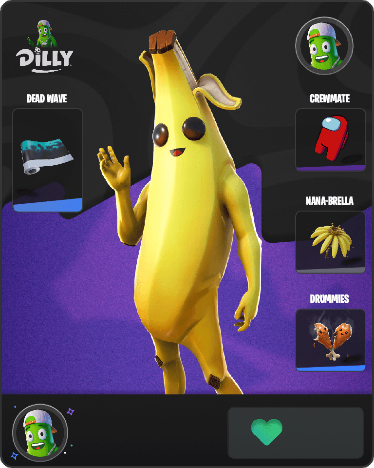 Peely Fortnite combo