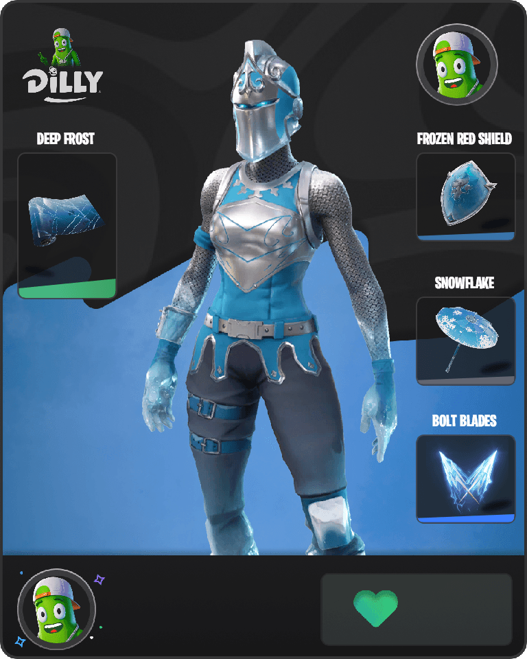 Frozen Red Knight Fortnite combo