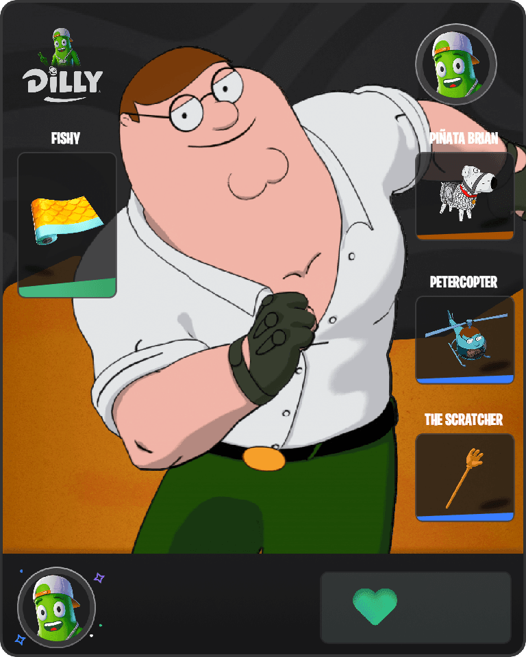 Peter Griffin Fortnite combo