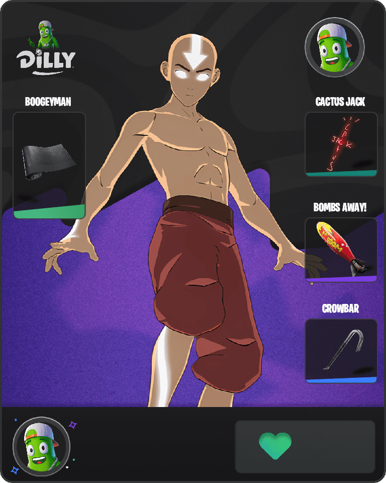 Avatar State Aang Fortnite combo