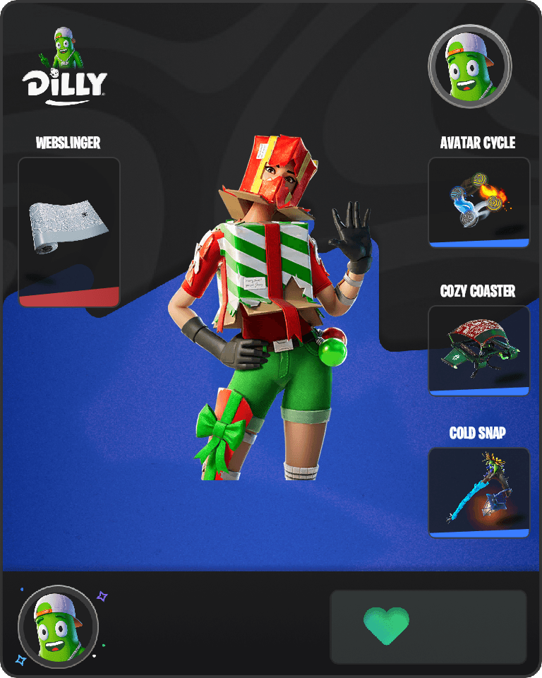 Holiday Boxy Fortnite combo