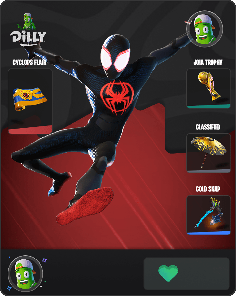 Spider-Man (Miles Morales) Fortnite combo