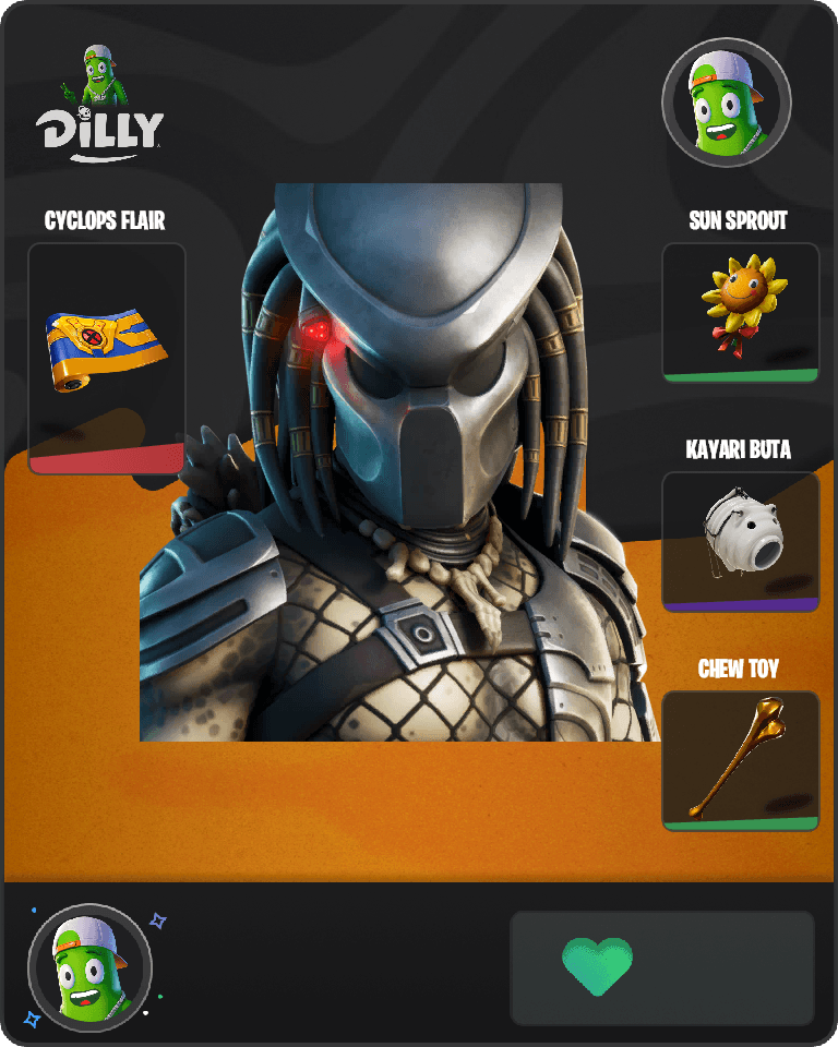 Predator Fortnite combo