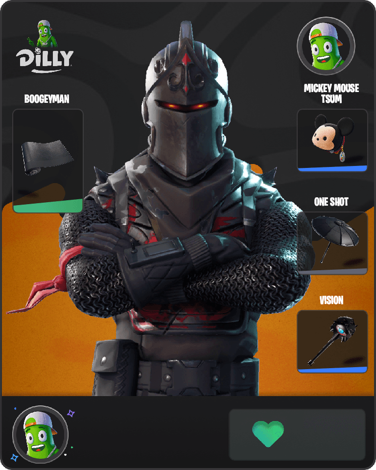 Black Knight Fortnite combo
