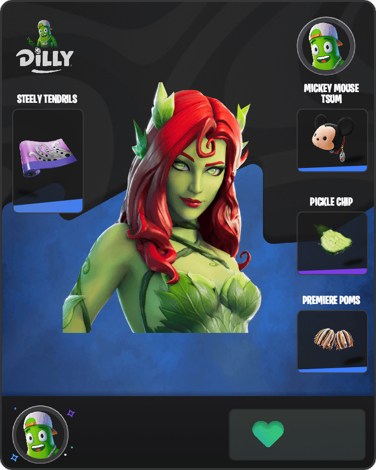 Poison Ivy Fortnite combo