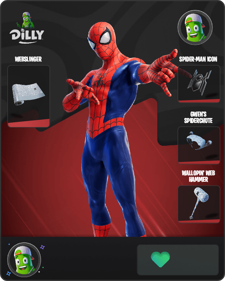 Spider-Man Fortnite combo