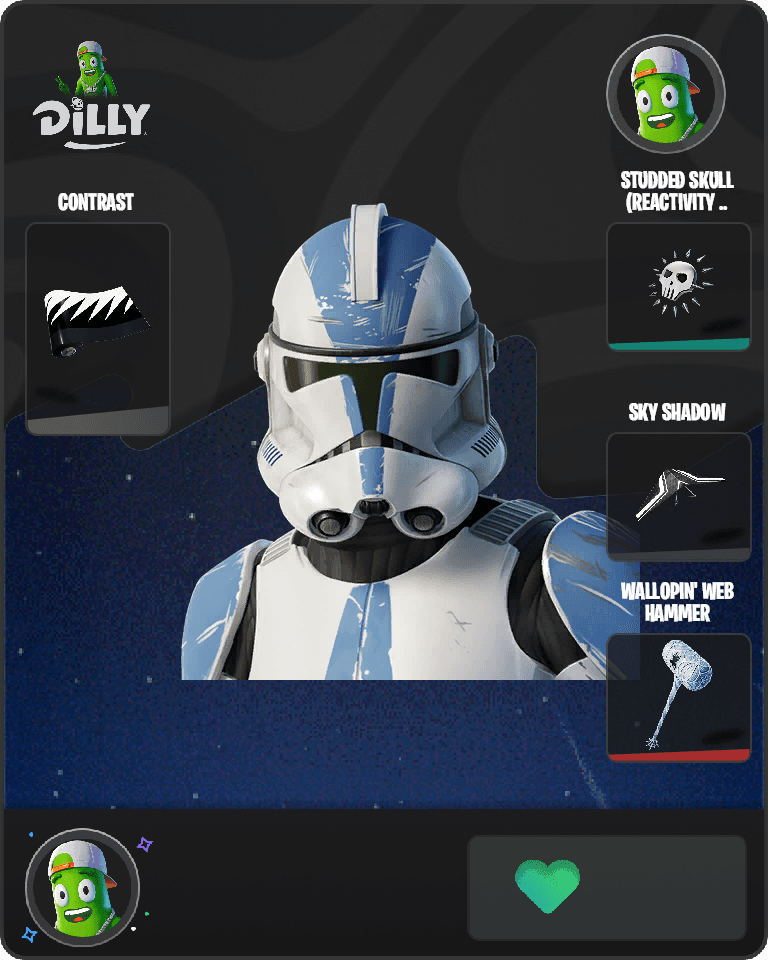 501st Trooper Fortnite combo