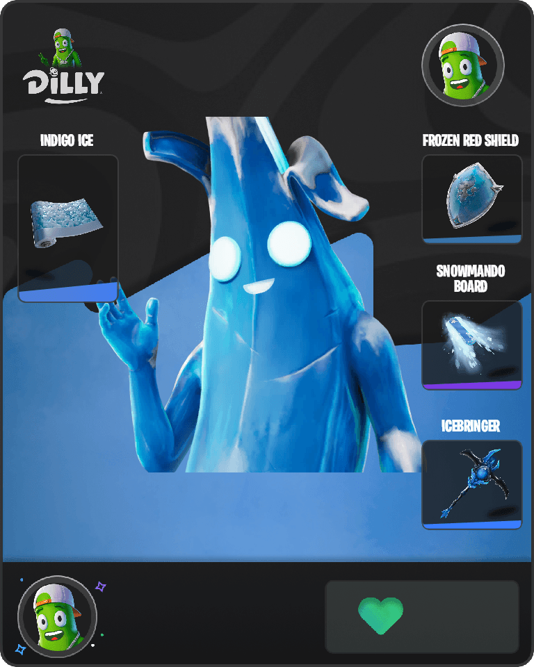 Polar Peely Fortnite combo