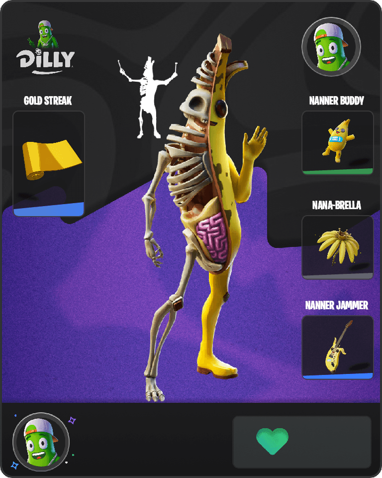 Peely Bone Fortnite combo