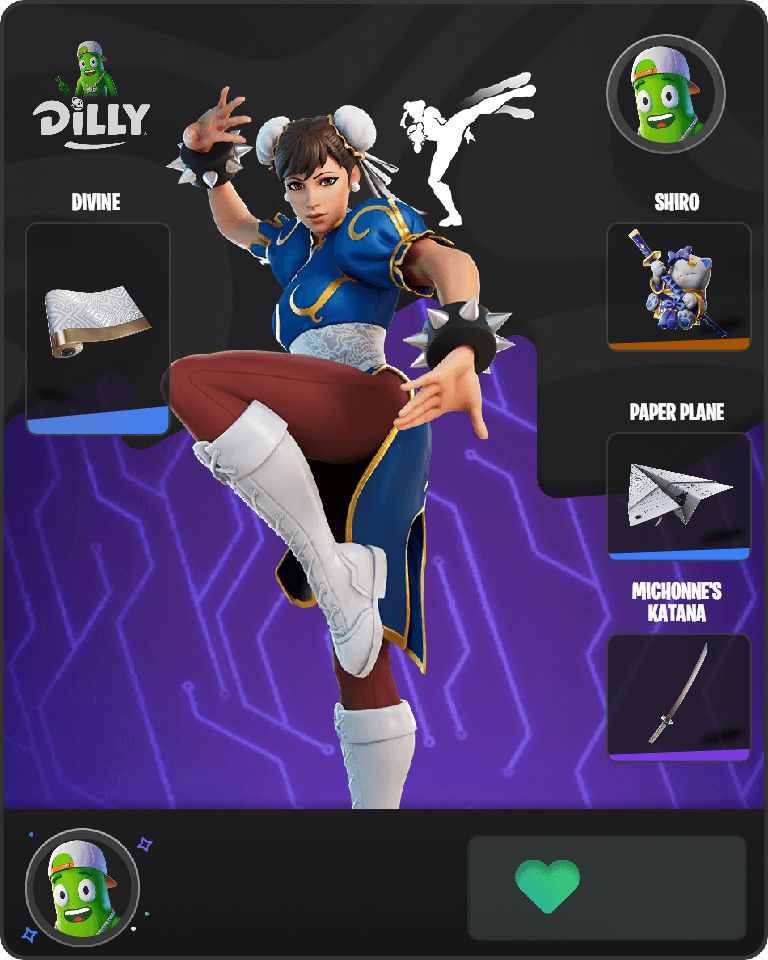 Chun-Li Fortnite combo