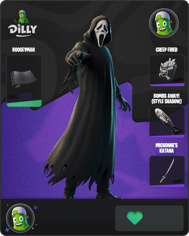 Ghostface Fortnite combo