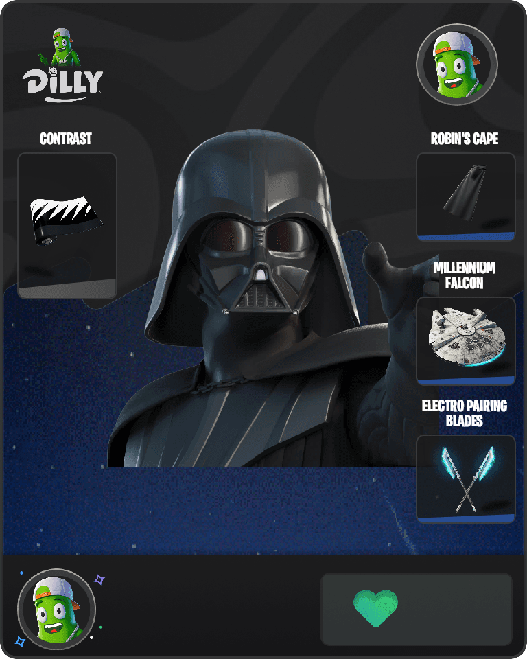 Darth Vader Fortnite combo