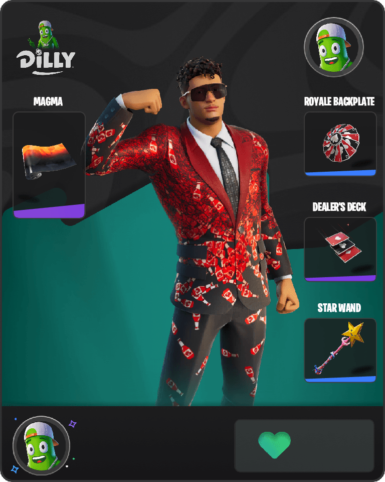 Mahomes Saucy Style Fortnite combo