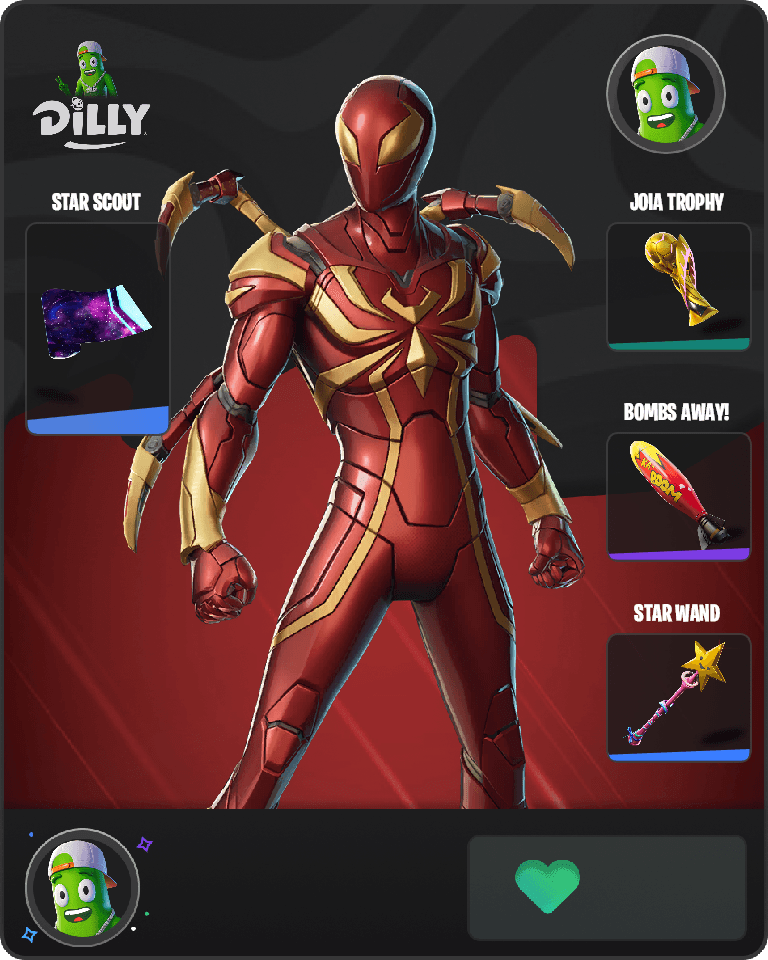 Iron Spider Fortnite combo