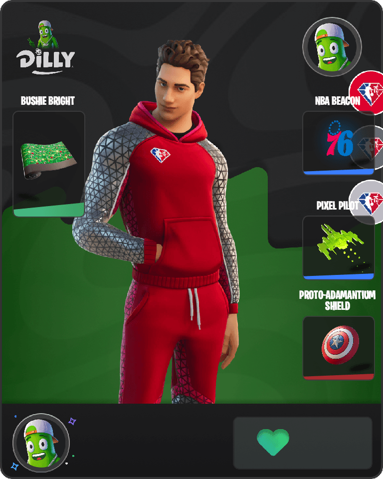 NBA 75 Fit Fortnite combo