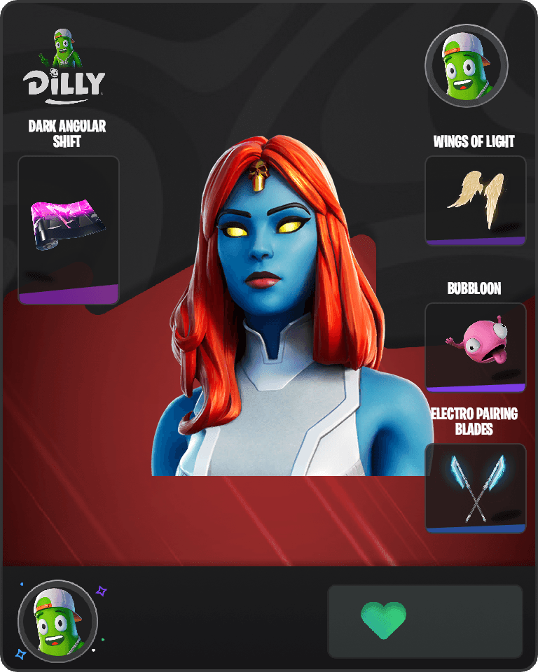 Mystique Fortnite combo