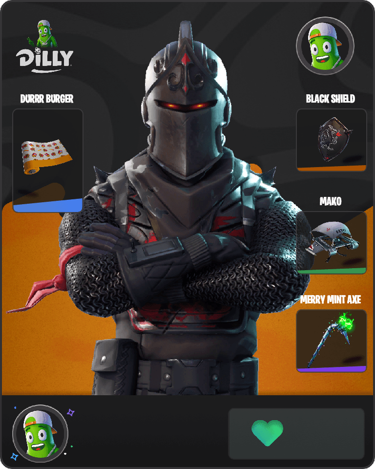 Black Knight Fortnite combo