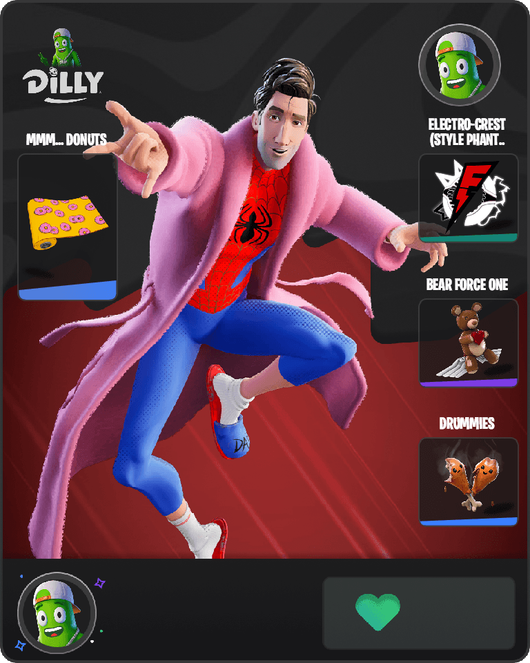 Peter B. Parker Fortnite combo