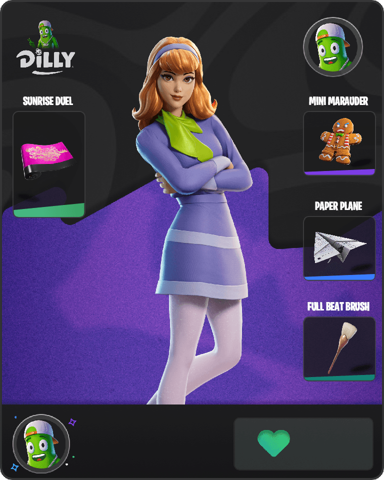 Daphne Blake Fortnite combo