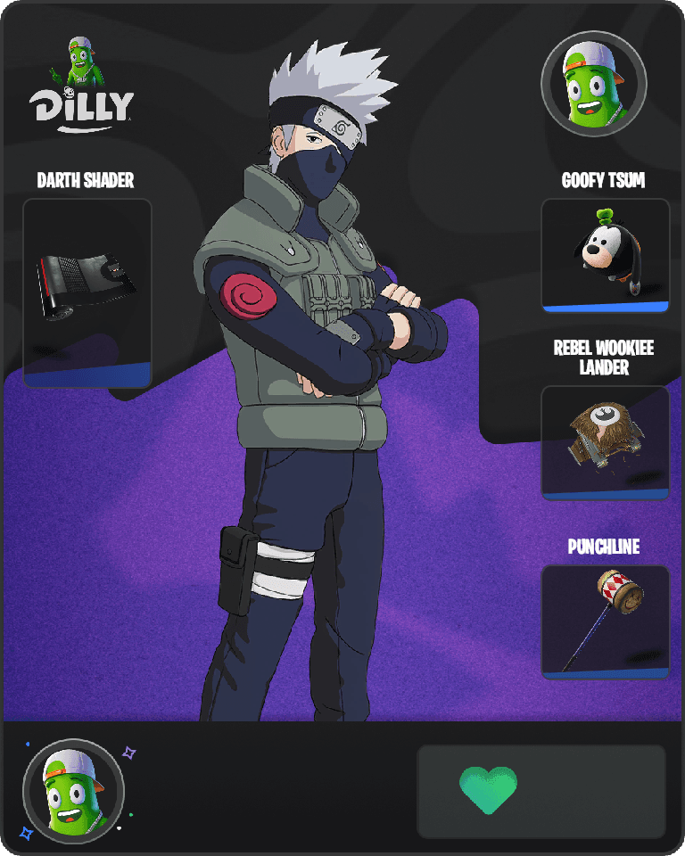 Kakashi Hatake Fortnite combo