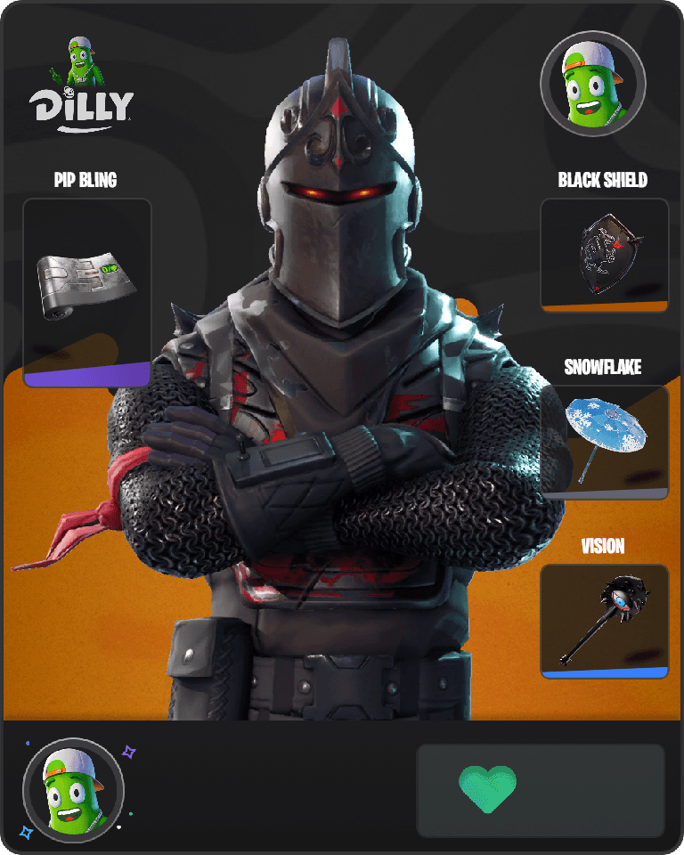 Black Knight Fortnite combo