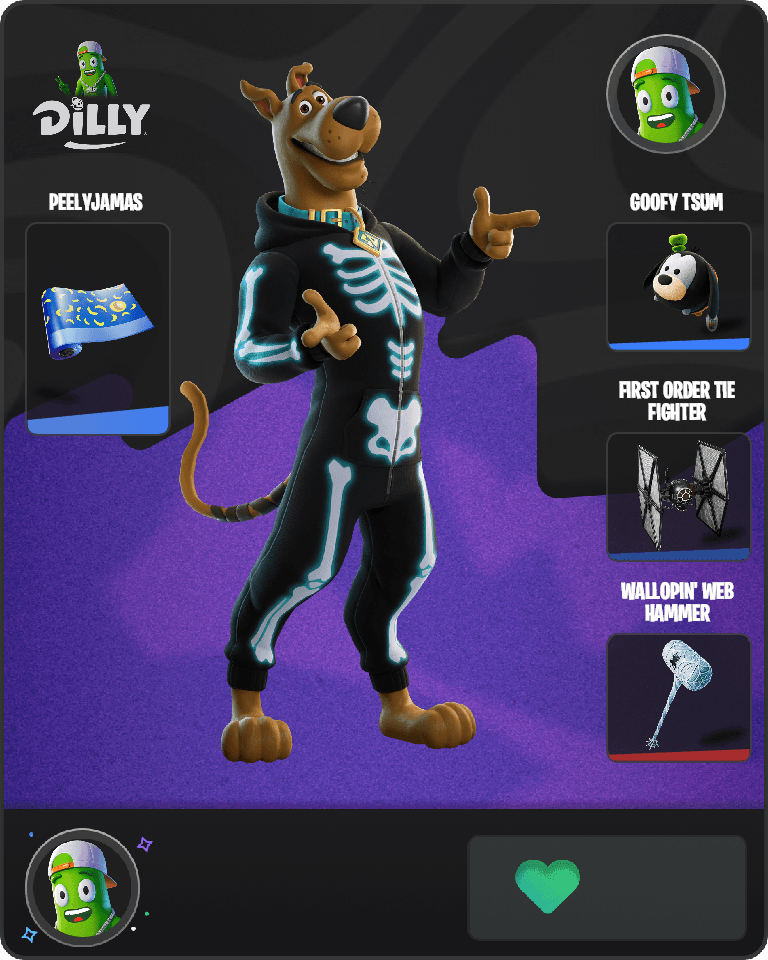 Scooby-Doo Fortnite combo