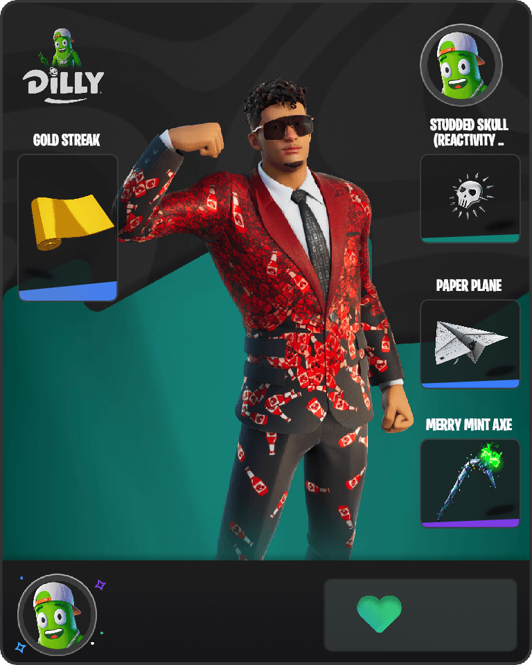 Mahomes Saucy Style Fortnite combo