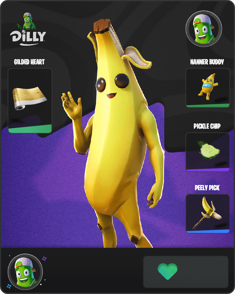 Peely Fortnite combo