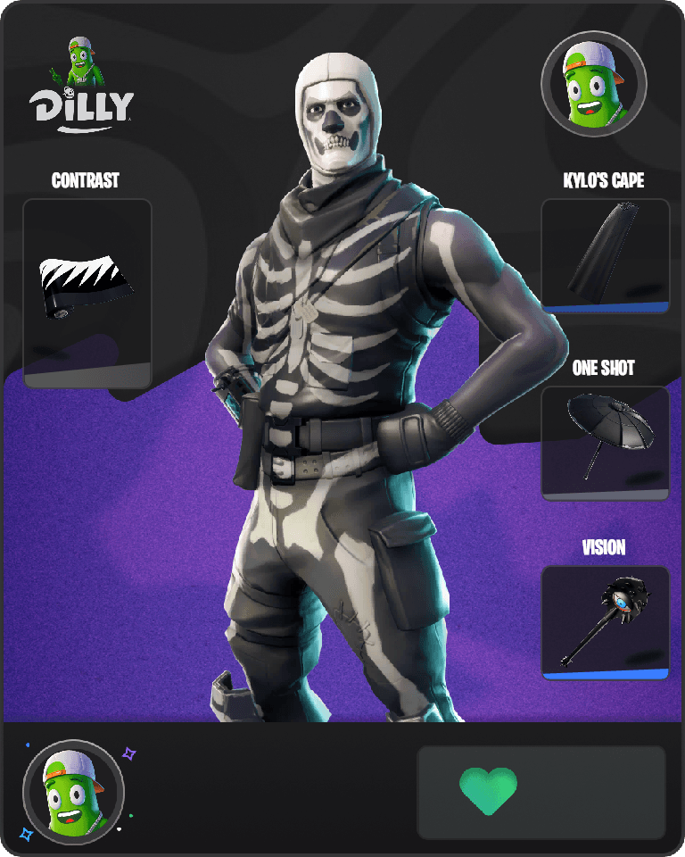 Skull Trooper Fortnite combo