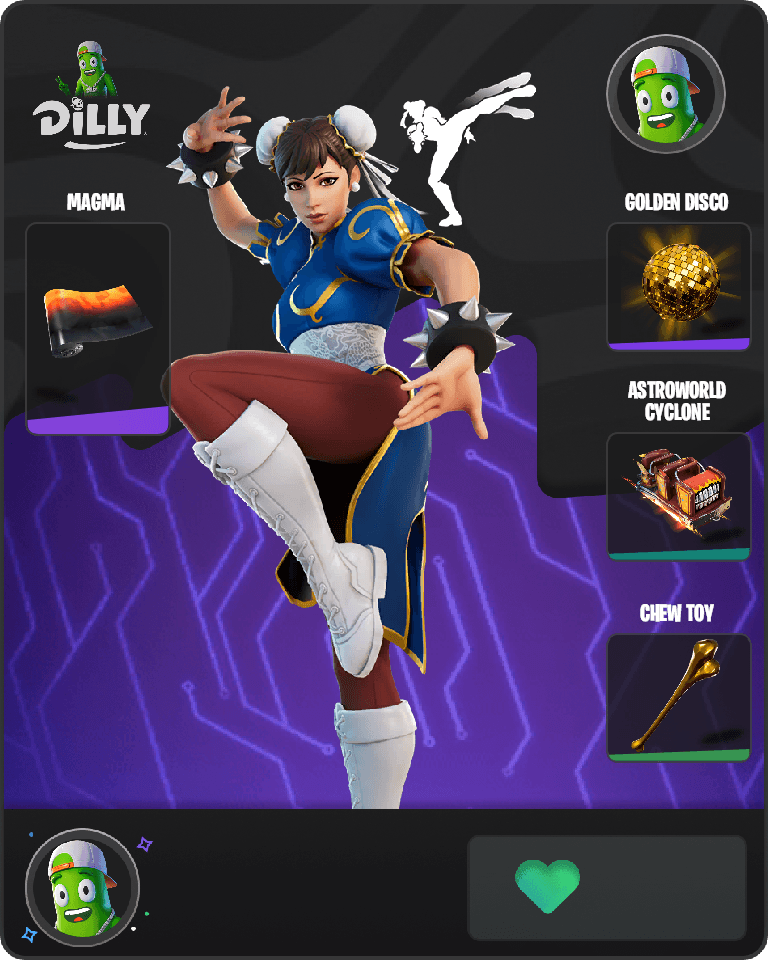 Chun-Li Fortnite combo
