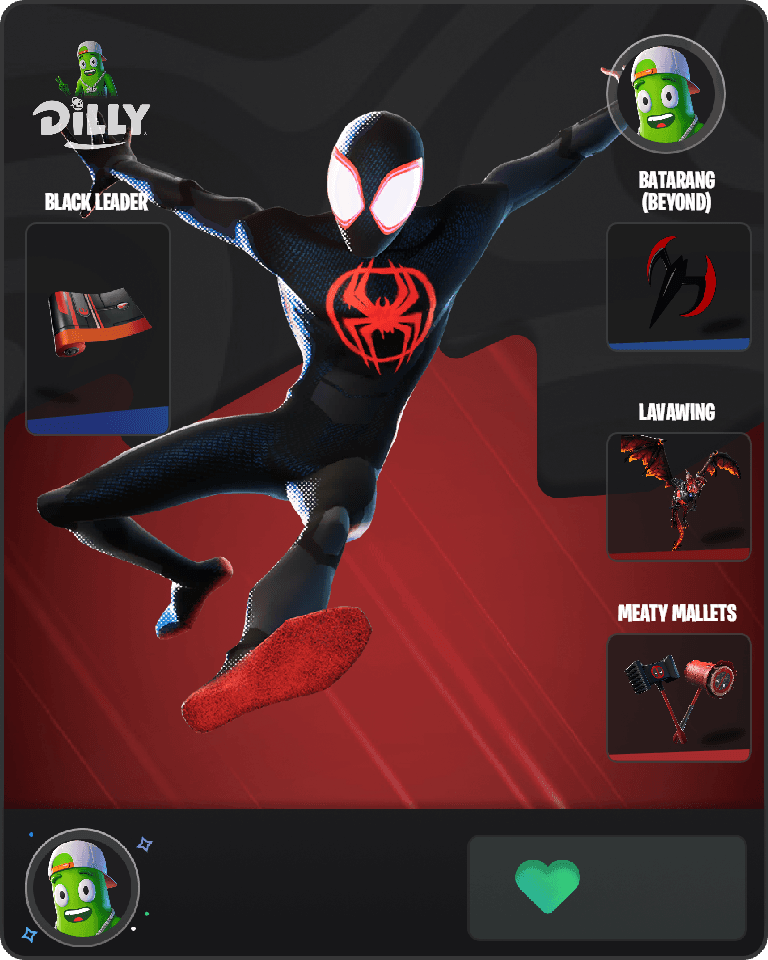 Spider-Man (Miles Morales) Fortnite combo
