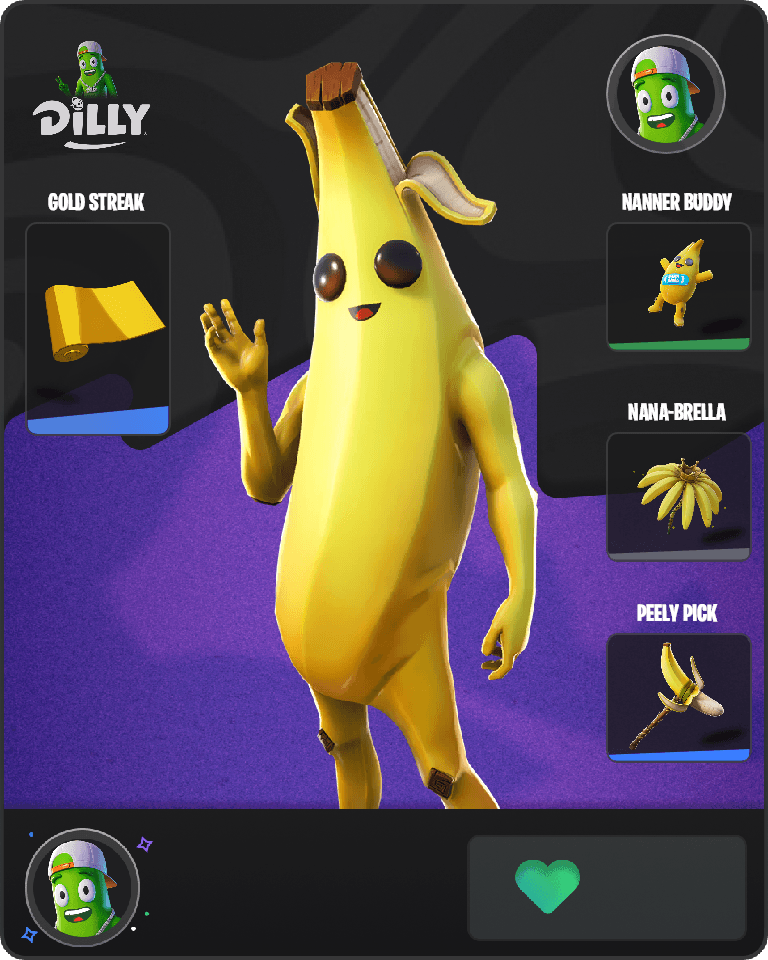 Peely Fortnite combo