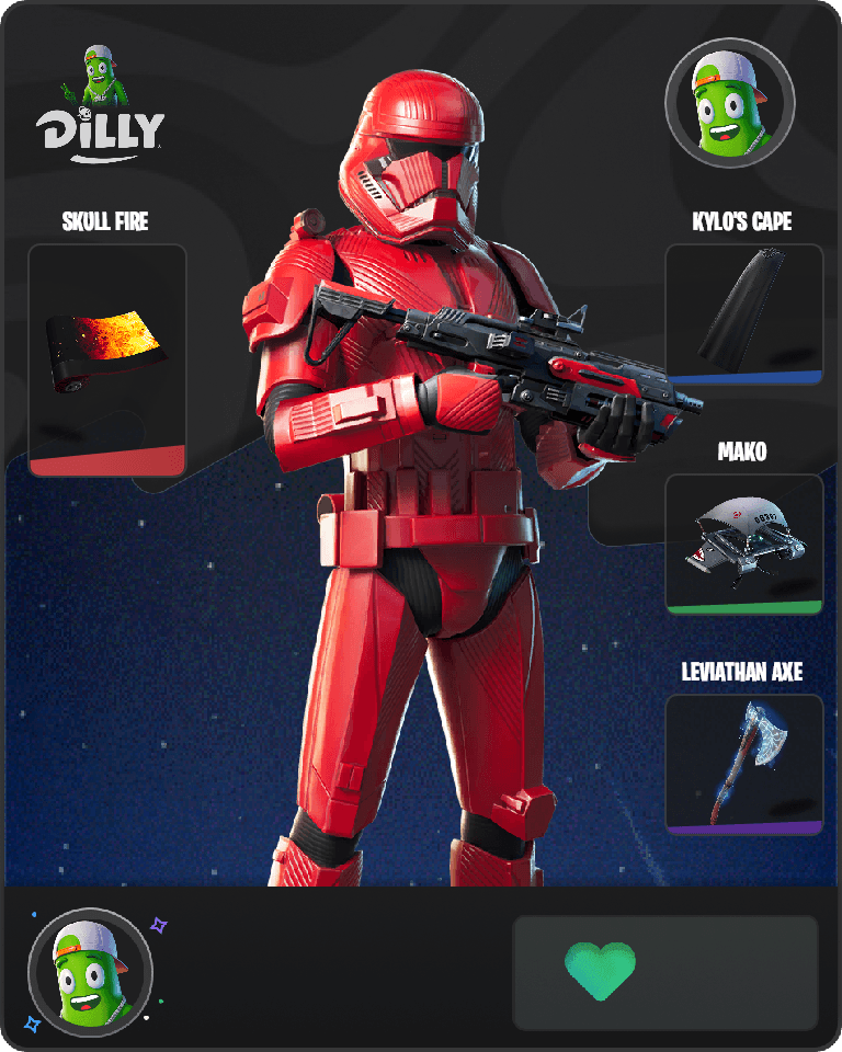 Sith Trooper Fortnite combo