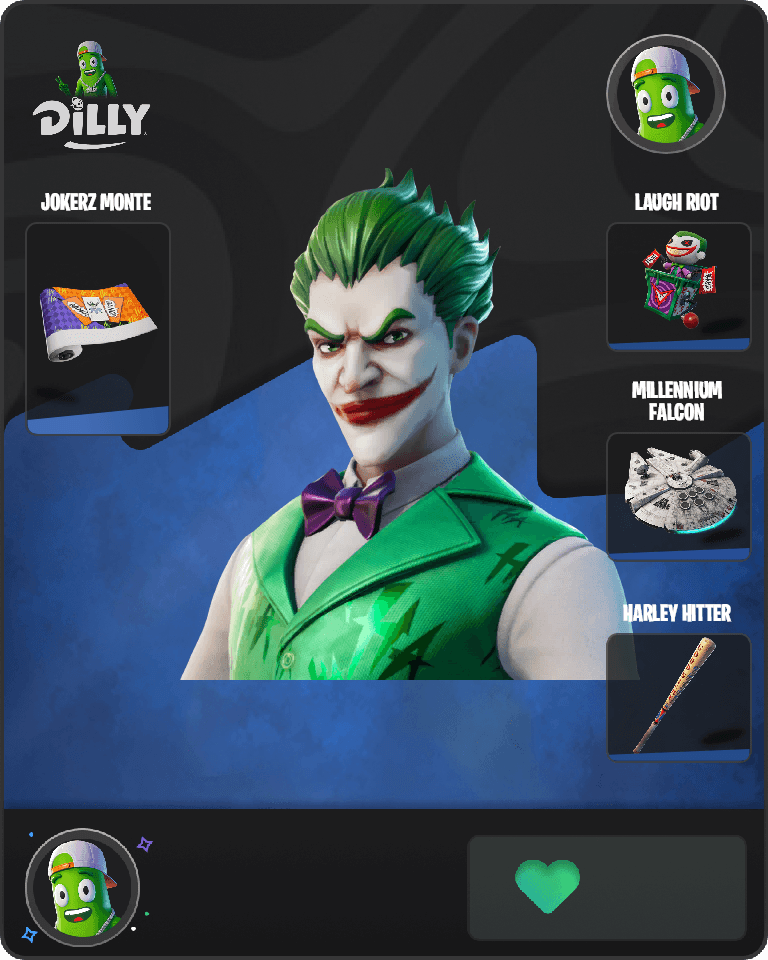 The Joker Fortnite combo