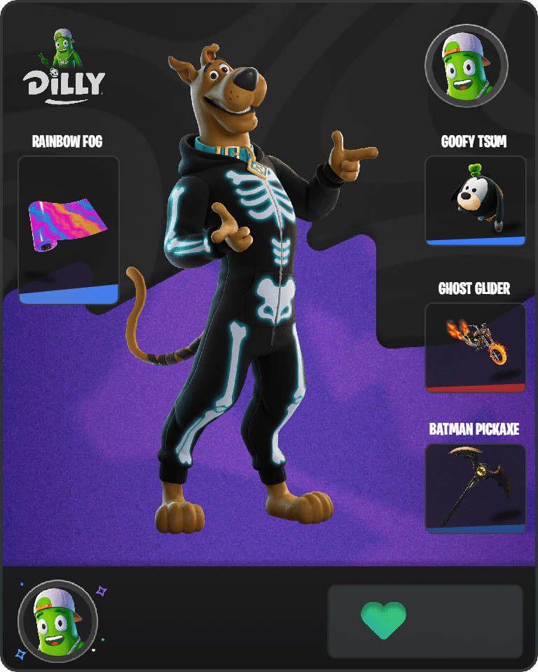 Scooby-Doo Fortnite combo